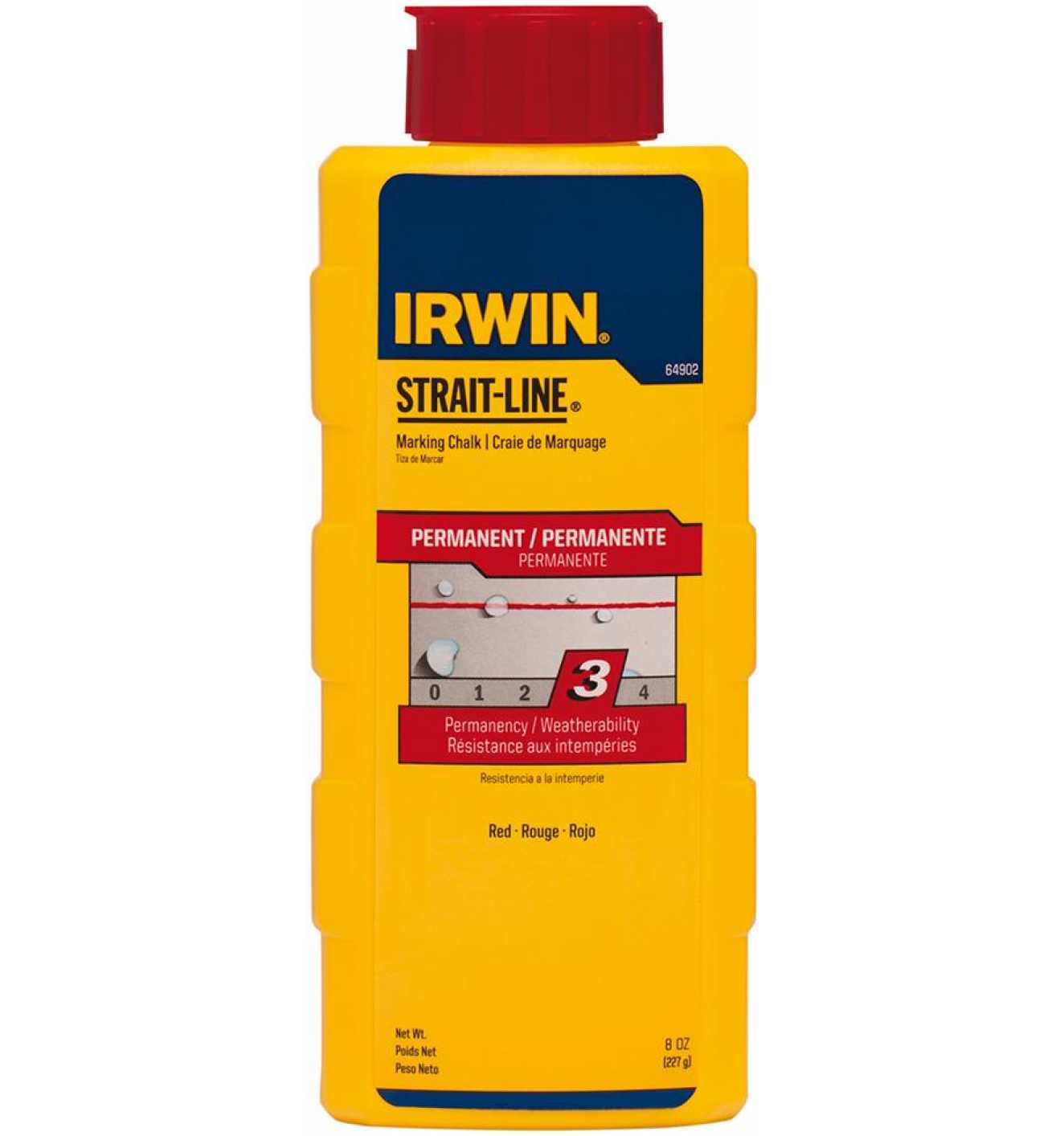 Irwin Schlagschnurkreide STRAIT-LINE 227 g rot