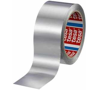 Tesa Aluminiumband 50 mx25 mm, 30 mu, ohne Liner - 1