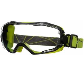 3M Vollsichtbrille 6000, grün, PC, klare Scheibe