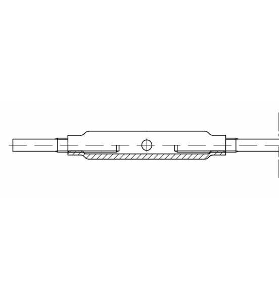 DIN-1478-Spannschlossmuttern-aus-Stahlrohr-geschlossene-Form-ohne-Zubehoer