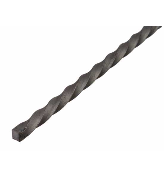 Vierkantstange-gedreht-Stahl