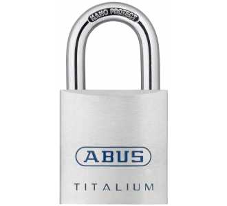 ABUS AV-Zylindervorhangschloss, Titalium 80TI/40, TITALIUM-Spezialaluminium