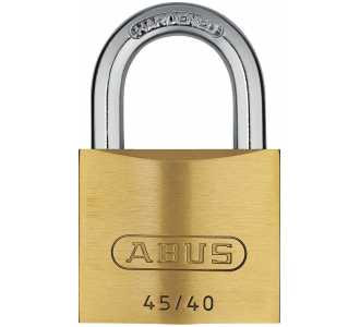 ABUS Vorhangschloss Messing 45/40 vs. Lock-Tag