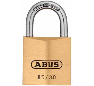 ABUS Vorhangschloss Messing 85/30 vs. Lock-Tag