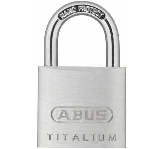 ABUS Vorhangschloss TITALIUM 64TI/30 vs. Lock-Tag