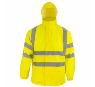 Prevent Warnschutz Regenjacke RJG Gr. 4XL gelb