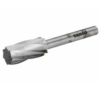 Bahco 12 x 25 mm HSS-Rotorfräser für Weichstahl, Zylinderform, extra grober Schnitt 6 mm