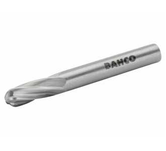 Bahco 12 x 25 mm Rotorfräser aus Hartmetall für Aluminium, Kugelzylinderform, AL-Cut 6 TPI 6 mm