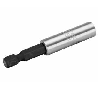 Bahco 1/4" Magnetischer Universal-Bithalter mit Haltering, Sechskant 60 mm - 1 Stk./Kunststoffhalter