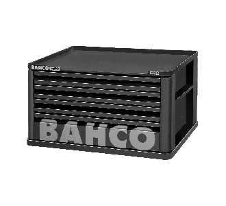 Bahco Campaign Werkstattwagen-Aufsatz mit 4 Schubladen, grau