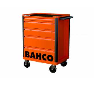 Bahco Campaign Werkstattwagen mit 5 Schubladen, orange (RAL 2009)