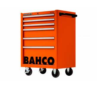 Bahco Classic Werkstattwagen 26" mit 6 Schubladen, blau