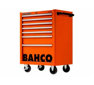 Bahco Classic Werkstattwagen 26" mit 7 Schubladen, orange