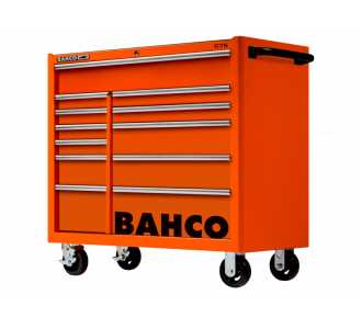Bahco Classic Werkstattwagen 40" mit 2 Schubladenreihen, 12 Schubladen, schwarz