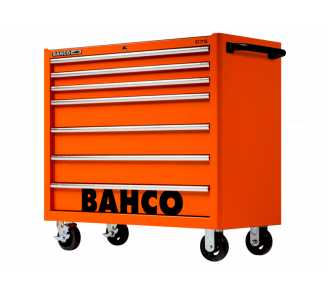 Bahco Classic Werkstattwagen 40" mit 7 Schubladen, orange