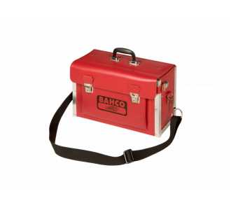 Bahco Leder-Werkzeugkoffer für Elektriker, 445 mm x 200 mm x 285 mm