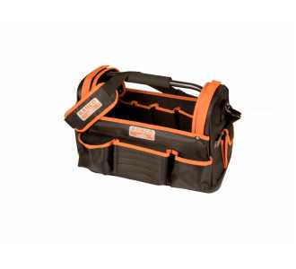Bahco Offene Stoff-Werkzeugtasche mit festem Boden, 24 l, 300 mm x 240 mm x 410 mm