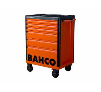 Bahco Premium Werkstattwagen mit 6 Schubladen, orange