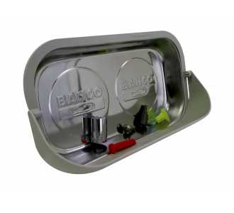 Bahco Rechteckige Magnetschale mit Kunststoff (PVC) Ablage
