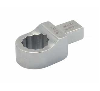 Bahco Ringschlüssel mit rechteckigem Verbinder, 14x18 mm, Gesamtlänge 60 mm, 1/2"