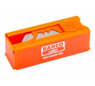 Bahco Trapezförmige Sicherheitsklinge für Universalmesser SQZ150003 - 12 Stk./Spender