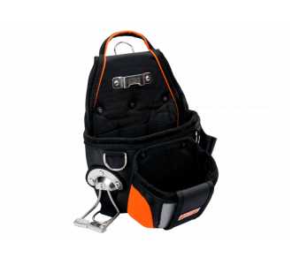 Bahco Universaltasche mit 2 großen Taschen und 4 Sicherheitsringen zum Befestigen von Fangleinen zur Werkzeugsicherung 300 mm x 150 mm x 300 mm
