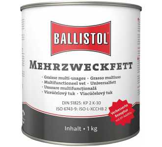 BALLISTOL Mehrzweckfett Eimer 1 KG DE/FR/IT/NL/CS/SE/SK/RO