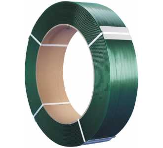 PET Kst.-Band grün 13x0,6 mm, Rolle a 2500 m
