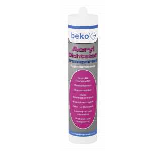 Beko Acryl-Dichtstoff transparent 310 ml