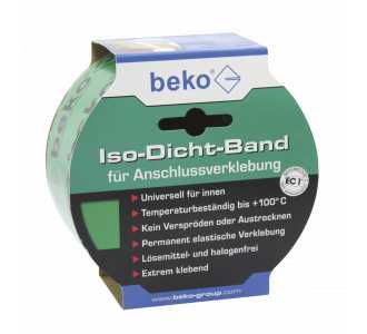 Beko Iso-Dicht-Band 60 mm x 25 m, grün, für Anschlussverklebung im Innenbereich