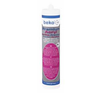 Beko Premium-Acryl / Flexakryl mit 20% Dehnung 310 ml weiß