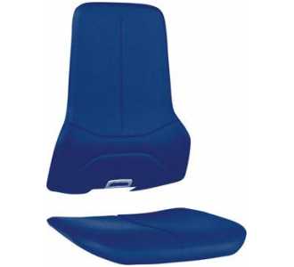 Polsterelement Pu-Schaum blau für Arbeitsstuhl Neon