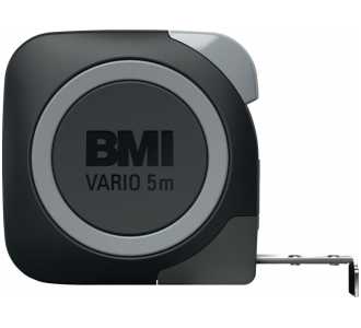BMI Taschenbandmaß VARIO R 5 m x 16 mm rostfrei mit mm-Teilung