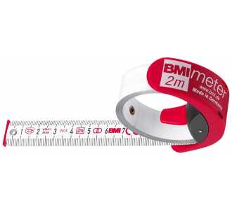 BMI Zollstockmeter 2 m x 16 Stopper und Gürtelclip