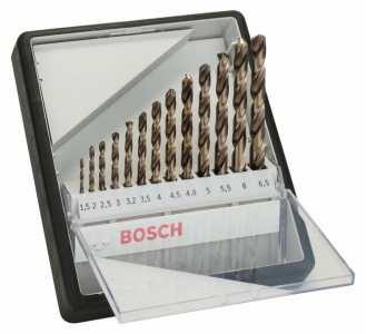 Bosch 13-tlg. Metallbohrer-Set, Robust Line, HSS-Co, 1,56,5 mm