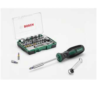Bosch 27-tlg. Mini-Ratschen-Set + Handschraubendreher
