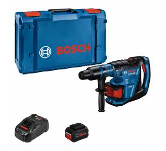 Bosch Akku-Bohrhammer BITURBO GBH 18V-40, SDS-max, incl. 2x Akku ProCORE 8 Ah, Schnellladegerät, XL-BOXX