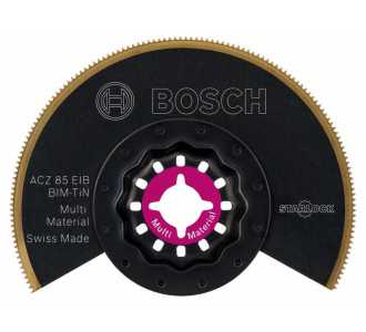 Bosch BIM-TiN Segmentsägeblatt ACZ 85 EIB, Multi Material, 85 mm, 10er-Pack
