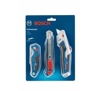 Bosch Combo Kit: Messer-Set Knife, 3-tlg.