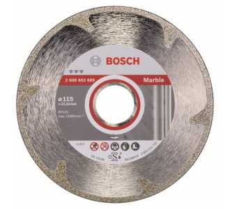 Bosch Diamanttrennscheibe Best for Marble, 115 x 22,23 x 2,2 x 3 mm