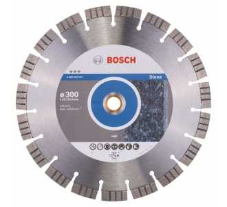 Bosch Diamanttrennscheibe Best for Stone, 300 x 20,00/25,40 x 2,8 x 15 mm