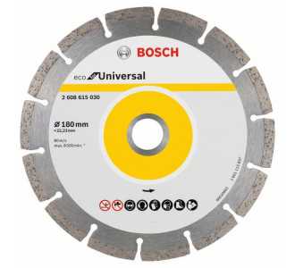 Bosch Diamanttrennscheibe Eco For Universal, D: 180 mm