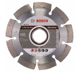 Bosch Diamanttrennscheibe Standard for Abrasive, 115 x 22,23 x 6 x 7 mm