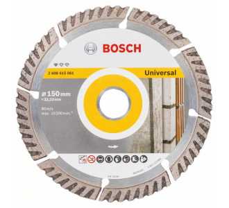 Bosch Diamanttrennscheibe Standard for Universal 150 x 22,23