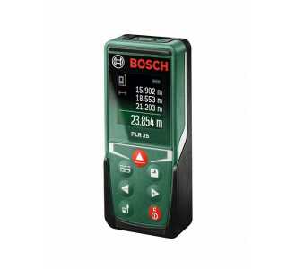 Bosch Digitaler Laser-Entfernungsmesser PLR 25, Art.Nr. 0603672521