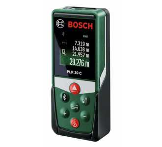 Bosch Digitaler Laser-Entfernungsmesser PLR 30 C, incl. Schutztasche