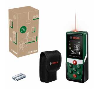 Bosch Digitaler Laser-Entfernungsmesser UniversalDistance 40C, incl. Zubehör, eCommerce-Karton