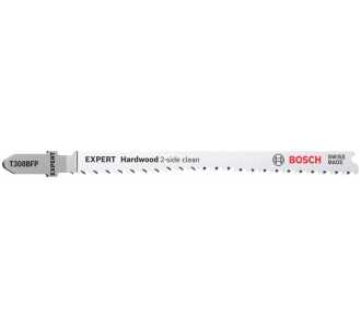 Bosch EXPERT ‘Hardwood 2-side clean' T 308 BFP Stichsägeblatt, 25 Stück