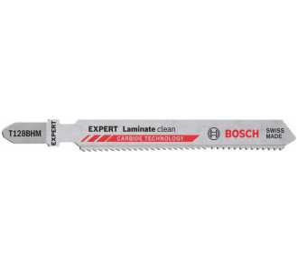 Bosch EXPERT Laminate Clean T128BHM Stichsägeblatt, 2 Stück