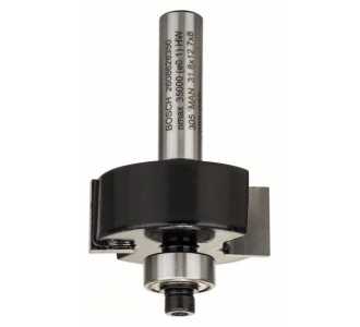 Bosch Falzfräser, Standard for Wood, 8 mm, B 9,5 mm, D 31,8 mm, L 12,5 mm, G 54 mm